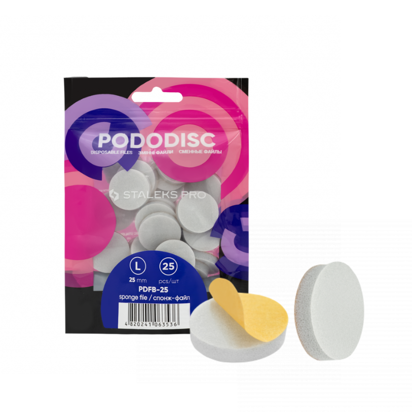 Natury Nails - Recambio pododisco pulidor buffer 25 pcs (L: 25mm)