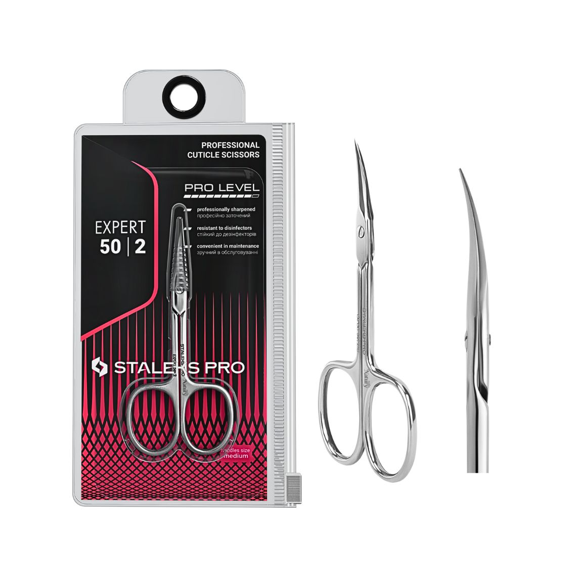 Natury Nails - Tijera de cutículas. Expert 50/2