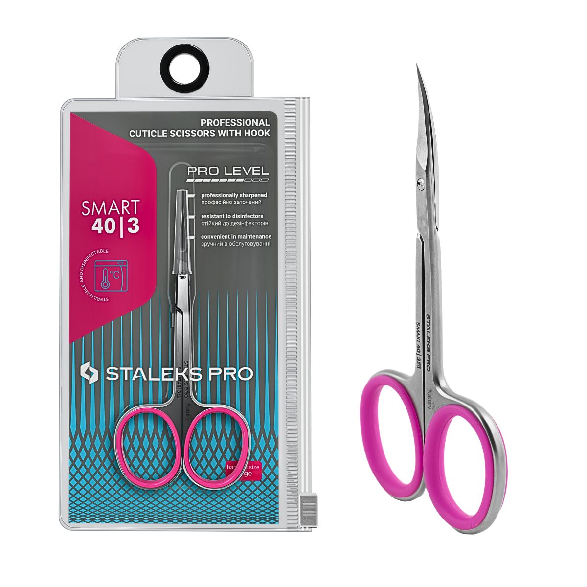Natury Nails - Tijera de cutículas. Smart 40/3